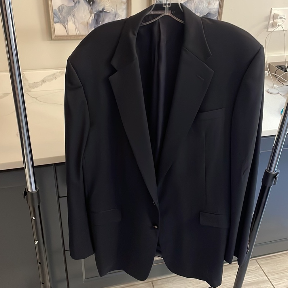 Hickey Freeman Charcoal Blazer